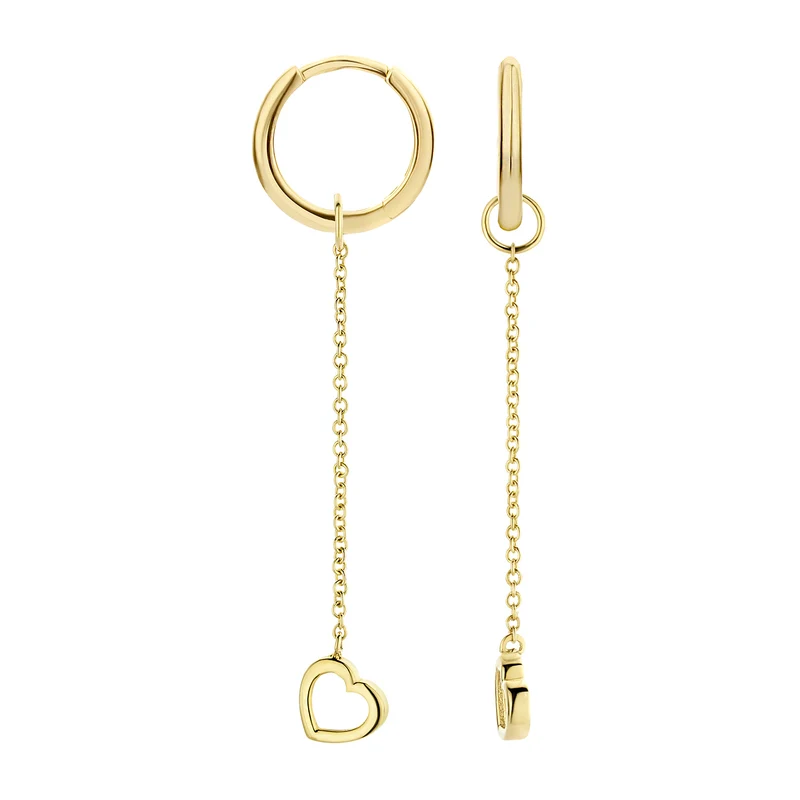 Blush damen Ohrcharms 585 Gold 9084YGO