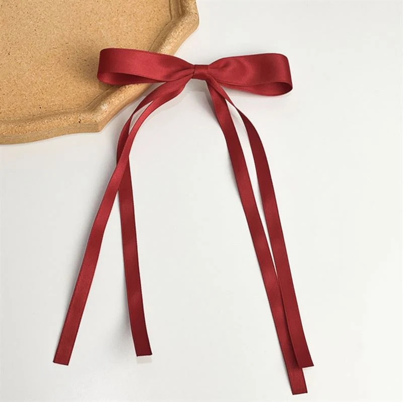 Soho Isa Bow Hair Clips - rot
