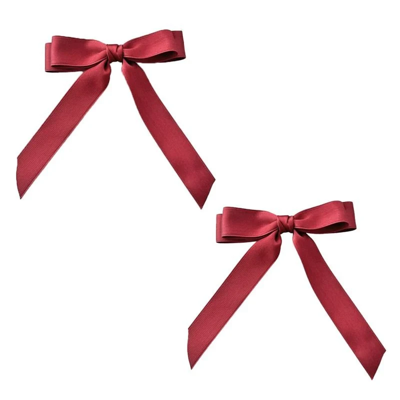 Soho Emma Bow Haarklammern - rot