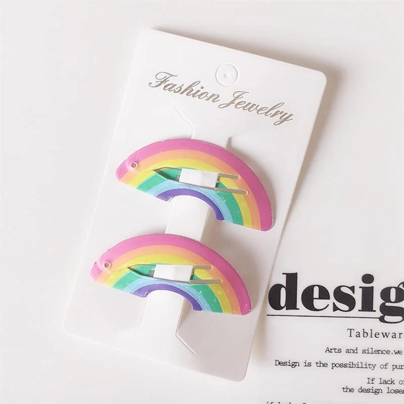Haarspange SOHO – Regenbogen – 3,5 cm