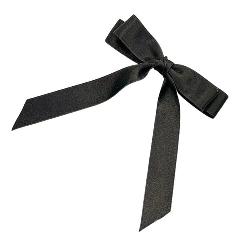 Soho Emma Bow Haarklammern - schwarz