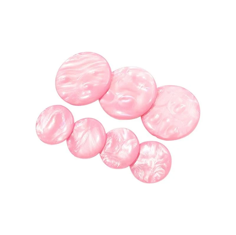 Haarspange pink – SOHO Opal-Muster – 7 cm
