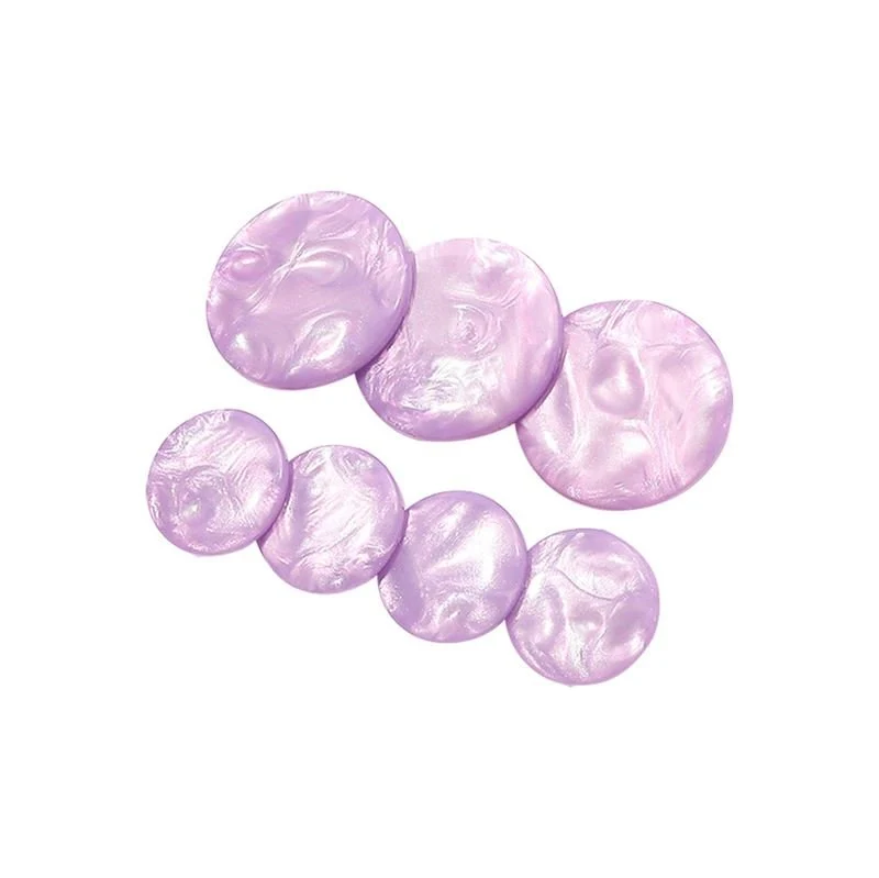 Haarspange – SOHO Opal-Marmor-Look – Lila