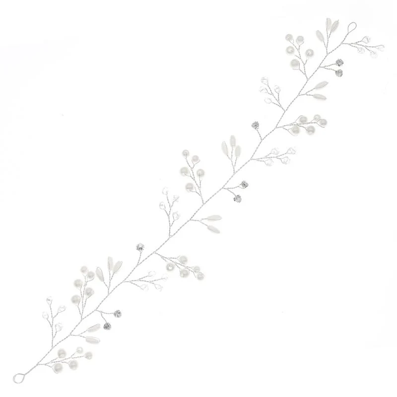 SOHO Maeve Haarspange – Silber mit Kristall & Strass