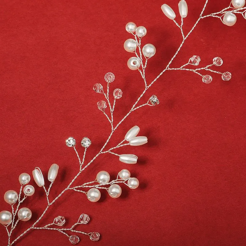 SOHO Maeve Haarspange – Silber mit Kristall & Strass