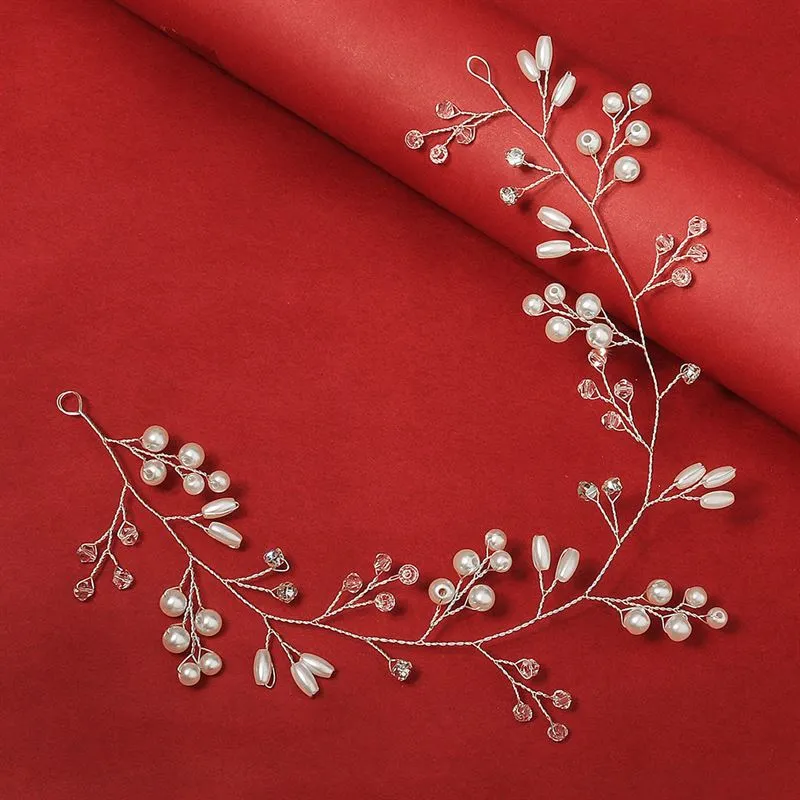 SOHO Maeve Haarspange – Silber mit Kristall & Strass