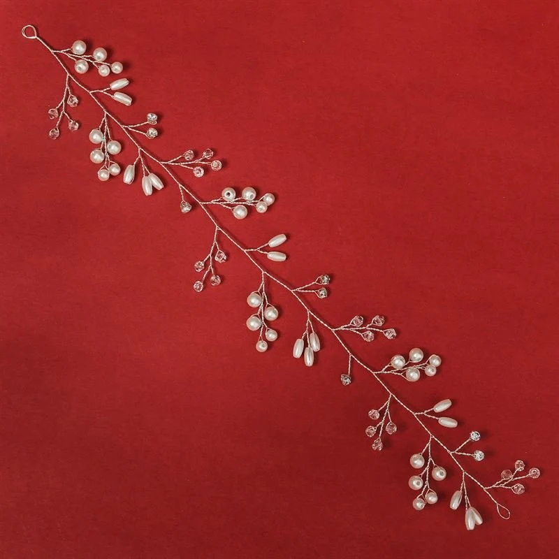 SOHO Maeve Haarspange – Silber mit Kristall & Strass