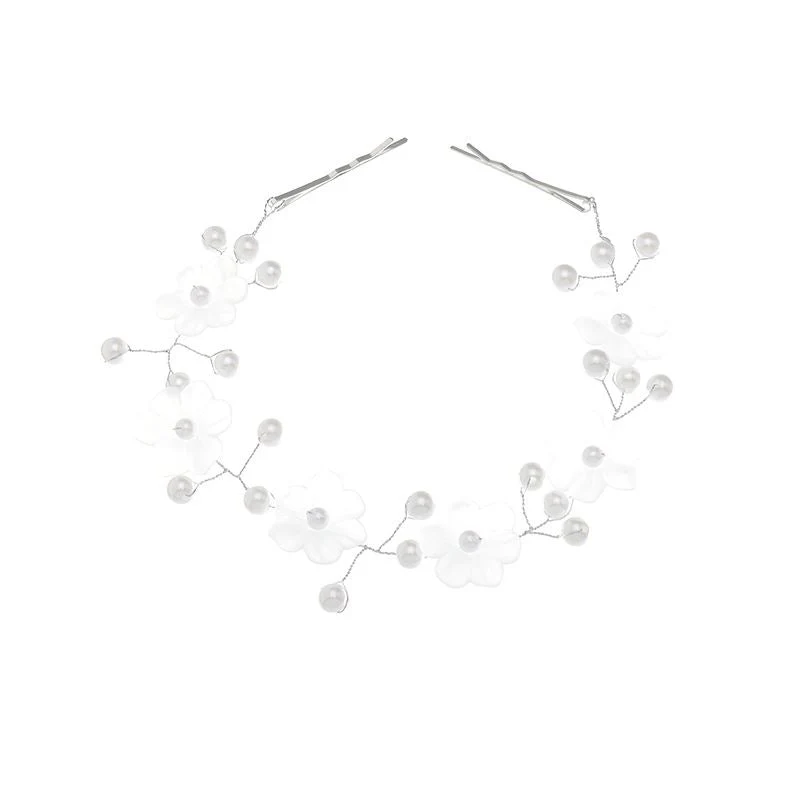 SOHO Lilian Haarspange – Silber mit Kristall & Strass