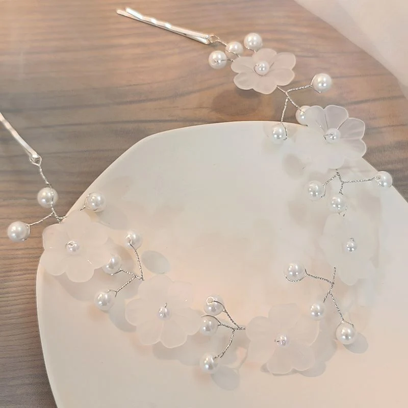 SOHO Lilian Haarspange – Silber mit Kristall & Strass