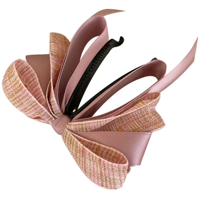 Bananenhaarspange mit Schleife SOHO Aidan, Rosa