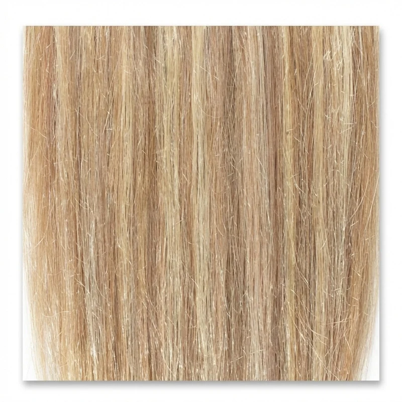 Clip-in-Extensions – blond Mix 18/613# – 50 cm Echthaar