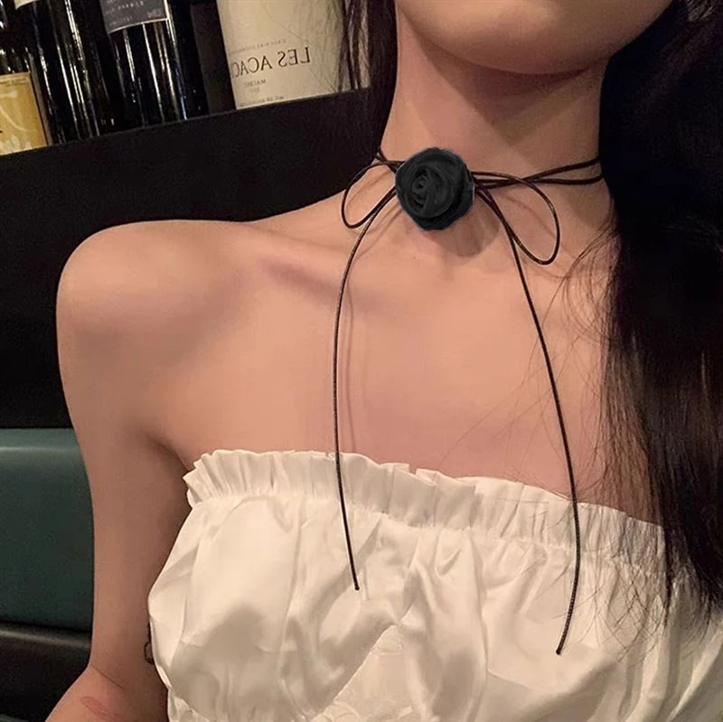Soho Shene CHOKER Halskette - Schwarz