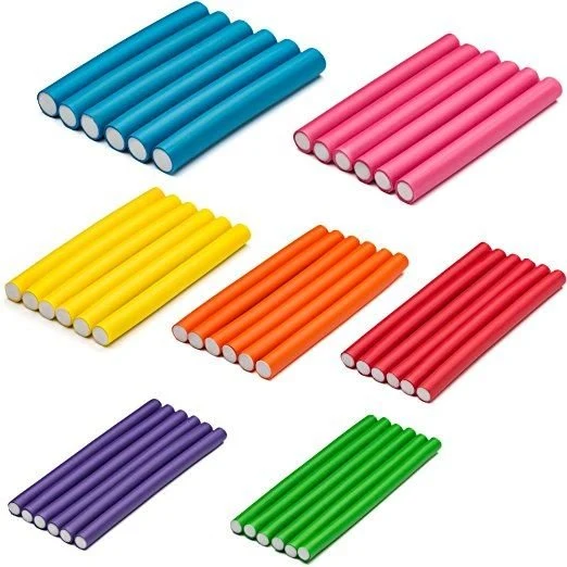Schaumwickler Set – Twist Flex Rods – 42er Pack