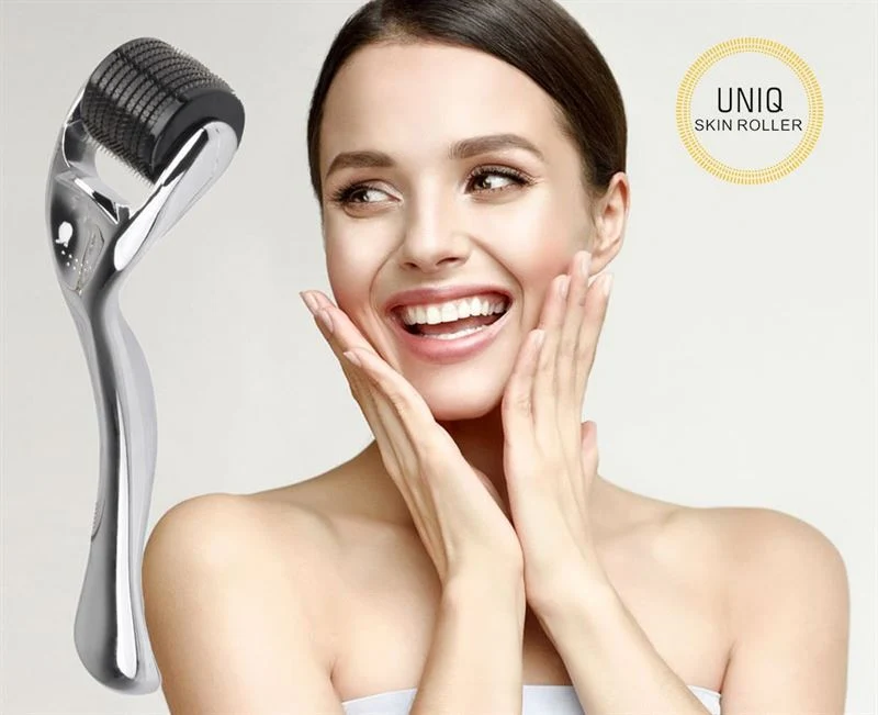 UNIQ Skin Roller 540 Titannadeln 0,5 mm. für das Gesicht