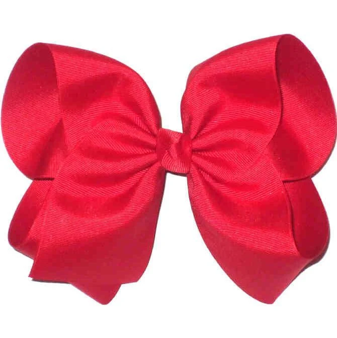 Haarschleife mit Krokodilklemme – Rot – SOHO