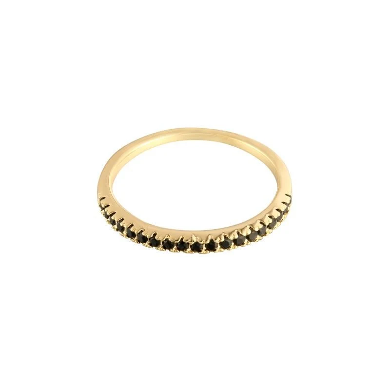 Spiralspange für Pferdeschwanz – goldfarben mit Strass