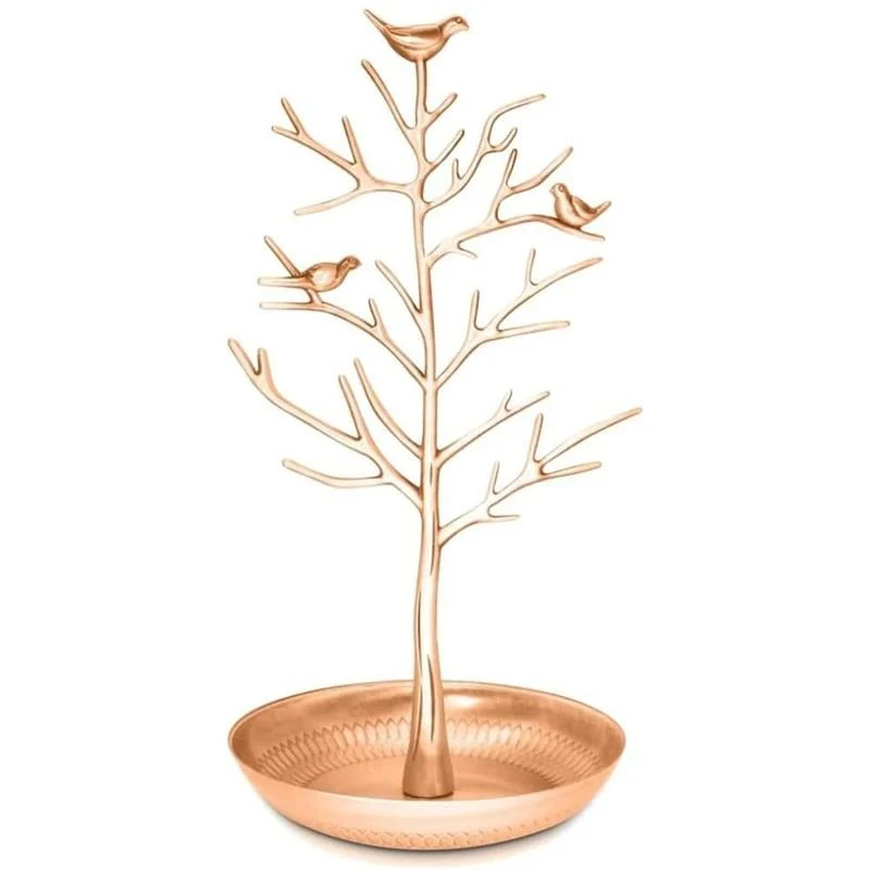 Schmuckbaum Vintage – mit 3 Vögeln im Bronze-Look