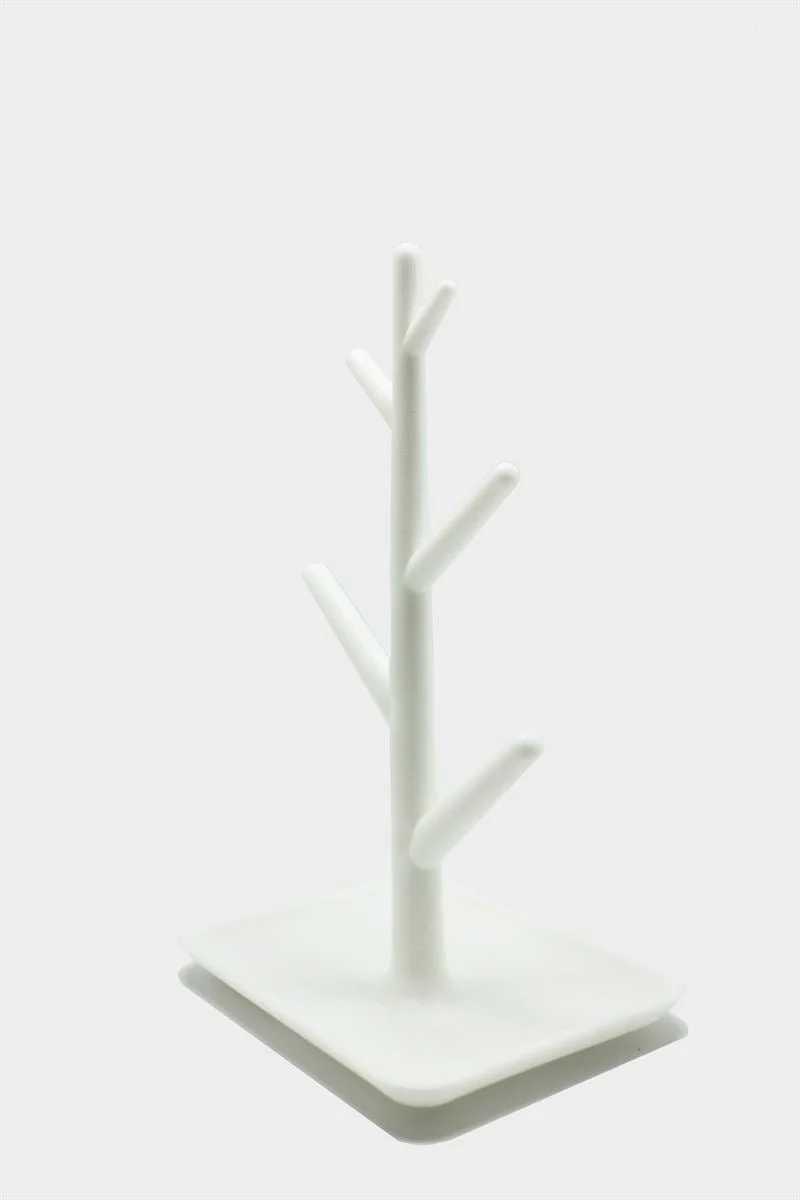 Schmuckständer minimalistisch – Weiß – Kunststoff