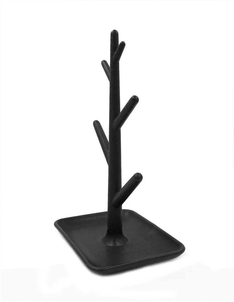 Mono Schmuckbaum, minimalistisch in Schwarz
