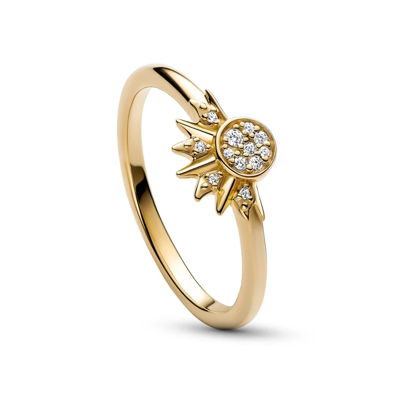 Pandora Moments damen Ring 585 Vergoldung 162674C01-58