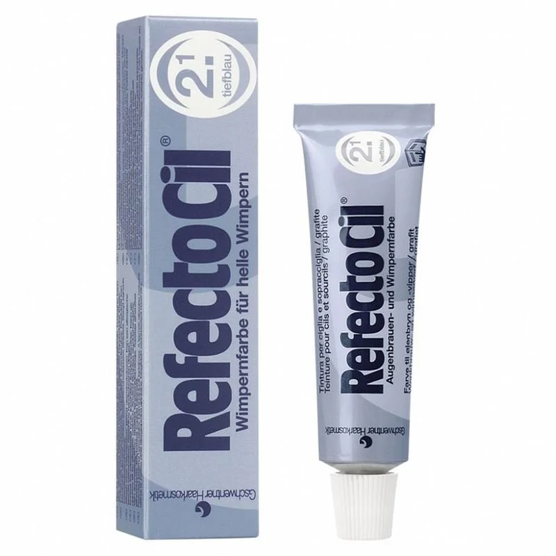 RefectoCil Augenbrauenfarbe – Tiefblau 2.1 – 15 g