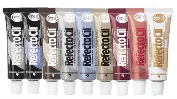 RefectoCil Augenbrauenfarbe – Blau-Schwarz Nr. 2 – 15g