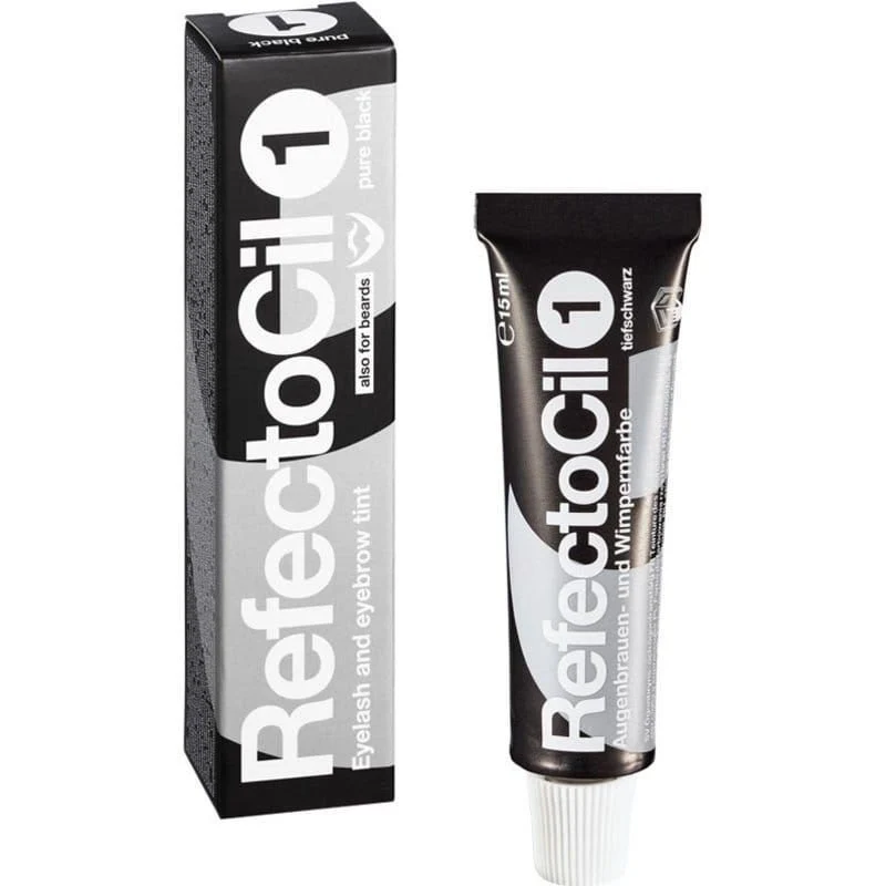 RefectoCil Augenbrauenfarbe – No 1 Schwarz – 15 g