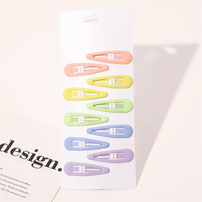 Haarspangen Set – SOHO Tory – 10er Pack in Pastellfarben
