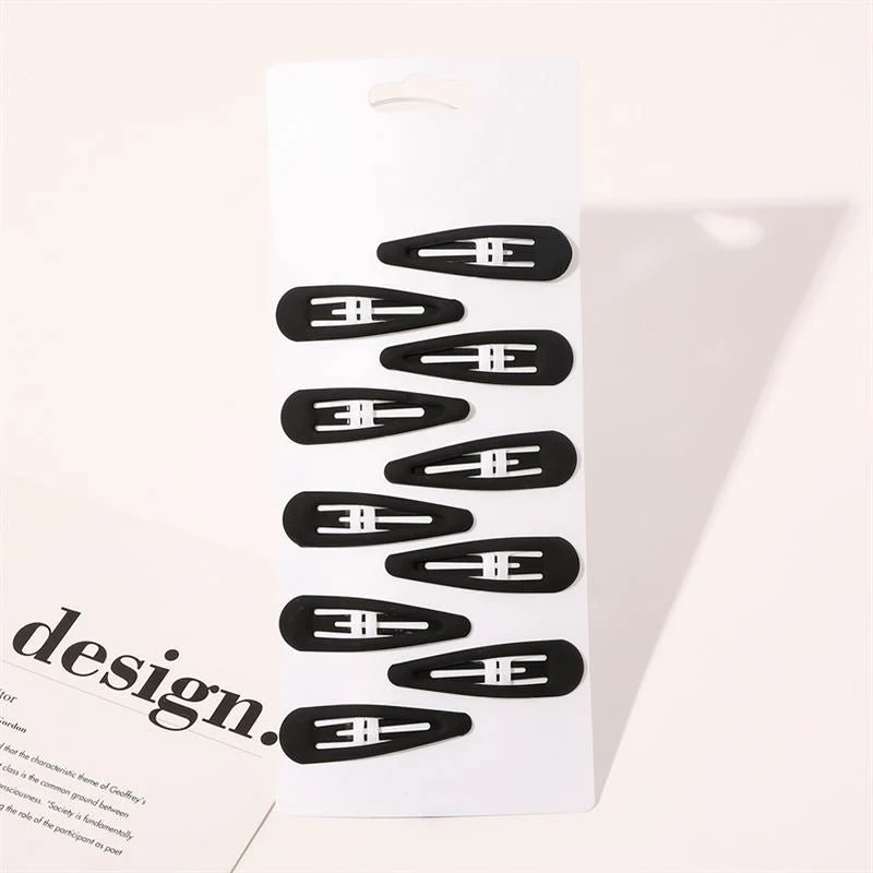 Soho Tory Hair Clips - Schwarz