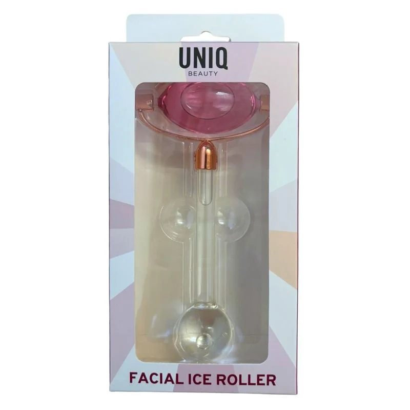 Gesichtsroller mit Kühleffekt von UNIQ in Pink