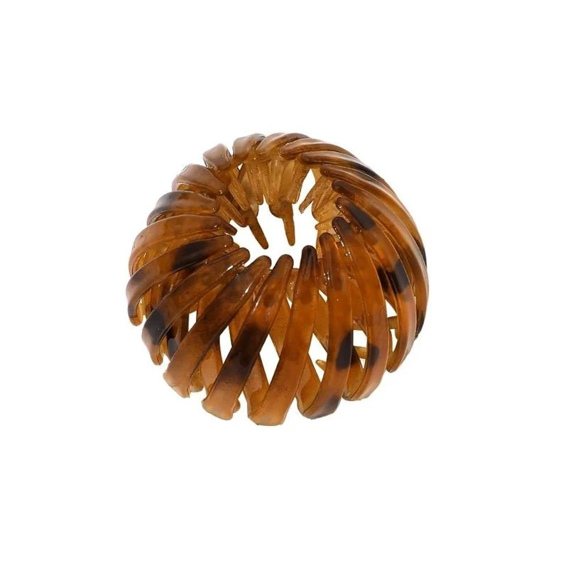 Haar-Spirale für Pferdeschwanz – SOHO Tortoise-Muster