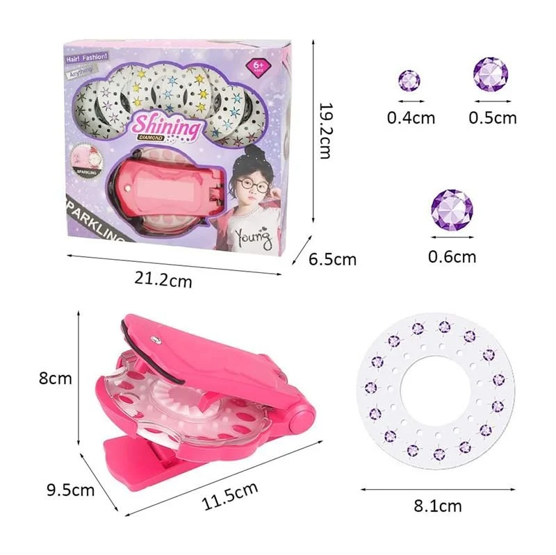 Strass-Applikator Set – 75 Glitzersteine zum Aufkleben