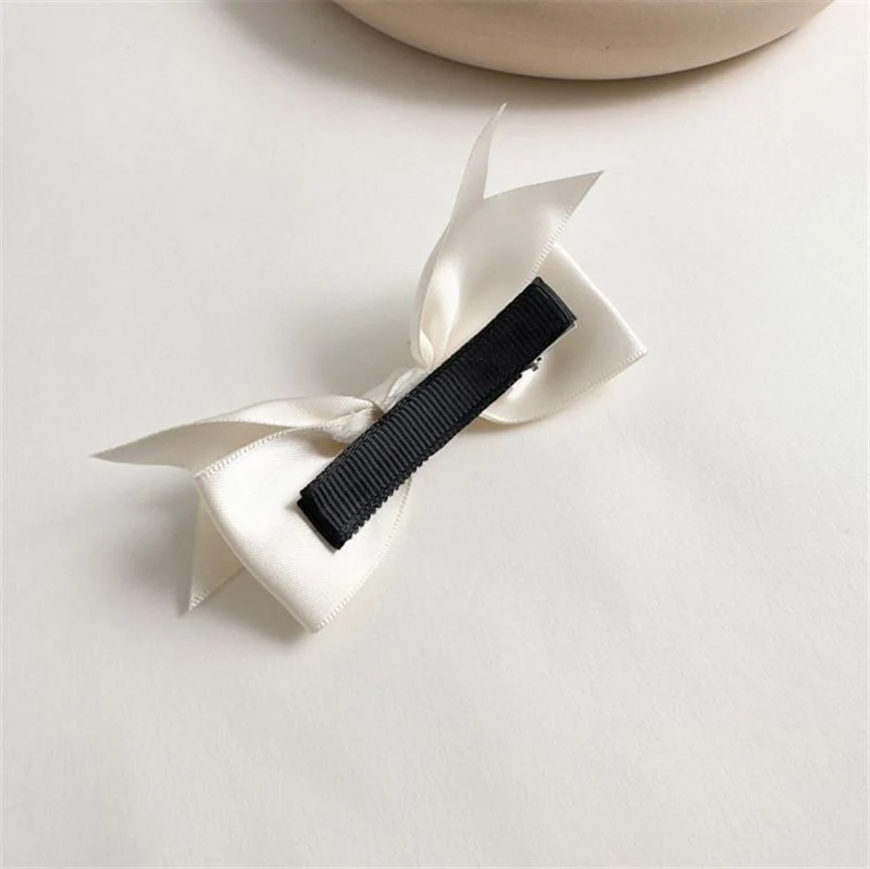 Soho Mio Bow Hair Clips - Weiß