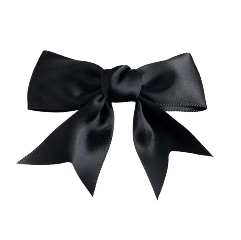 Soho Mio Bow Hair Clips - Schwarz
