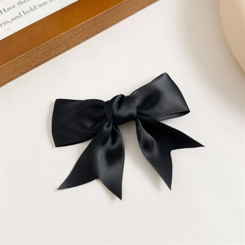 Soho Mio Bow Hair Clips - Schwarz