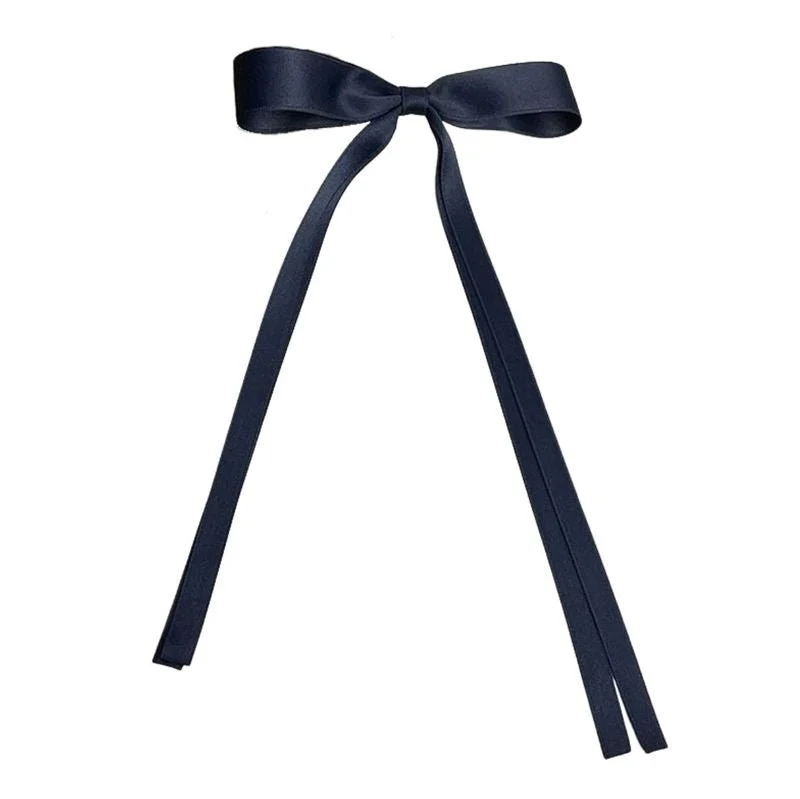 Soho Isa Bow Hair Clips - dunkelblau