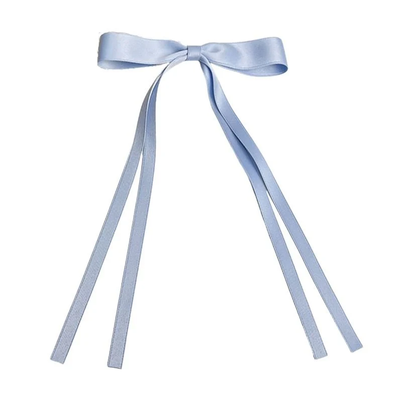 Soho Isa Bow Hair Clips - Blau