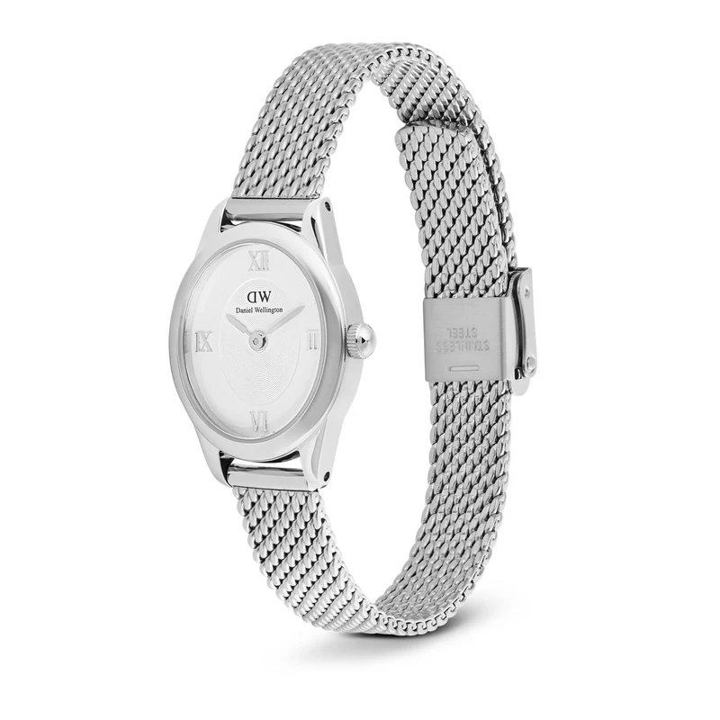 Daniel Wellington Ophelia Mini Mesh White Silver Damenuhr DW00100938