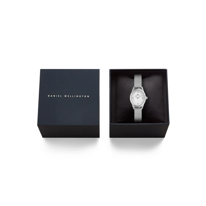 Daniel Wellington Ophelia Mini Mesh White Silver Damenuhr DW00100938