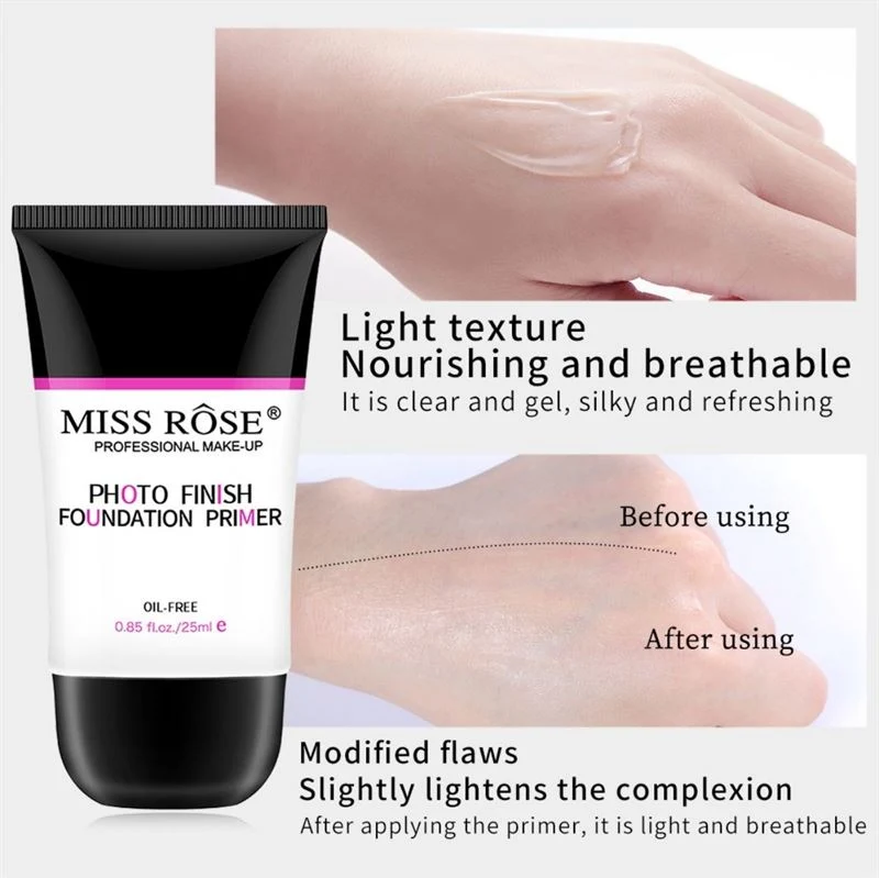Miss Rose Photo Finish Foundation Primer – 25 ml