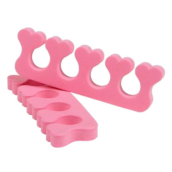 Zehentrenner für Pediküre – 2er Pack aus weichem Schaumstoff