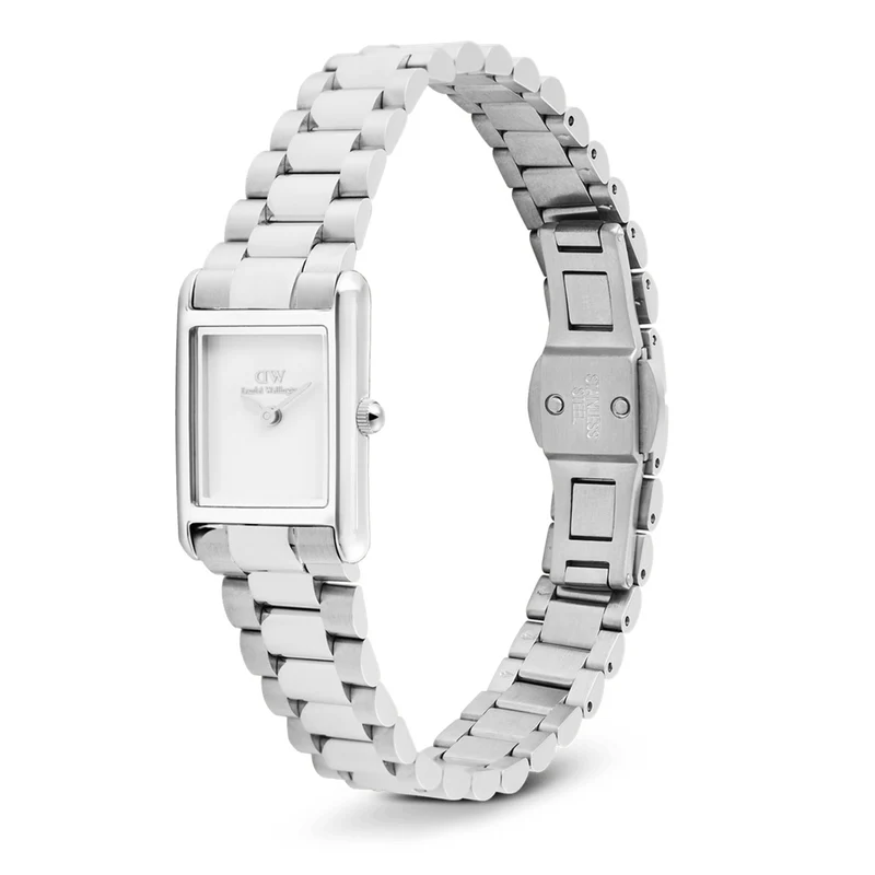 Daniel Wellington Bound Mini 3-Link Silber Damen Uhr DW00100930
