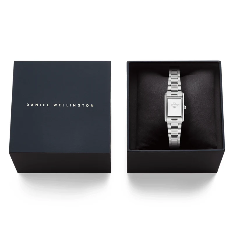 Daniel Wellington Bound Mini 3-Link Silber Damen Uhr DW00100930