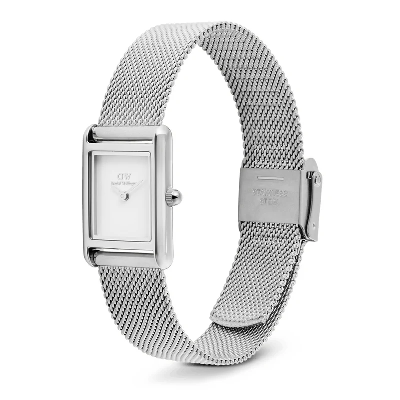 Daniel Wellington Bound Mini Sterling Weiß Damen Uhr DW00100927