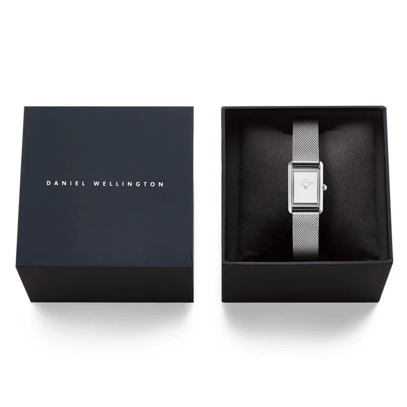 Daniel Wellington Bound Mini Sterling Weiß Damen Uhr DW00100927