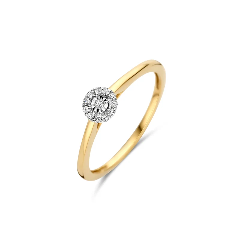 Blush Natural Diamonds 14 karat gold Ring 1678BDI/54