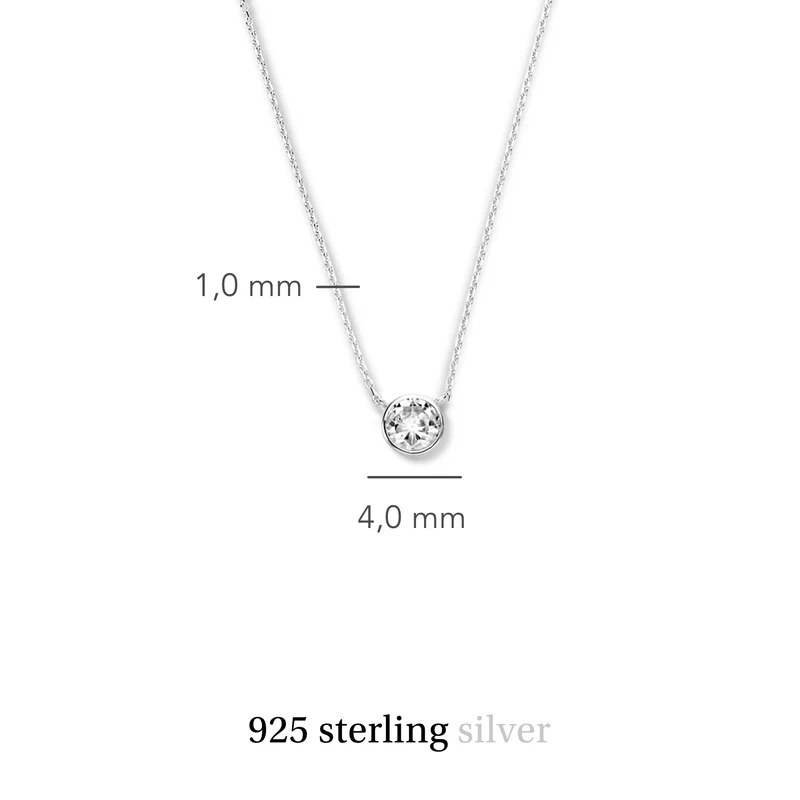 Violet Hamden Venus 925 Sterling Silberne Halskette mit Geburtsstein VH340009-MAY