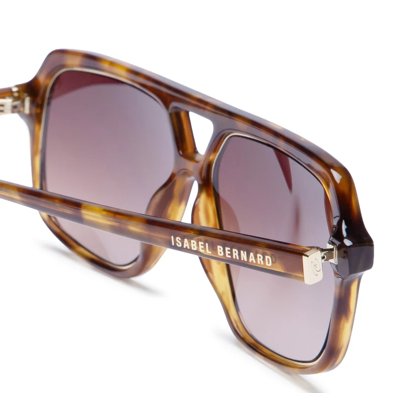 Isabel Bernard La Vilette Demi Brown Sunglasses IB380009-13-14