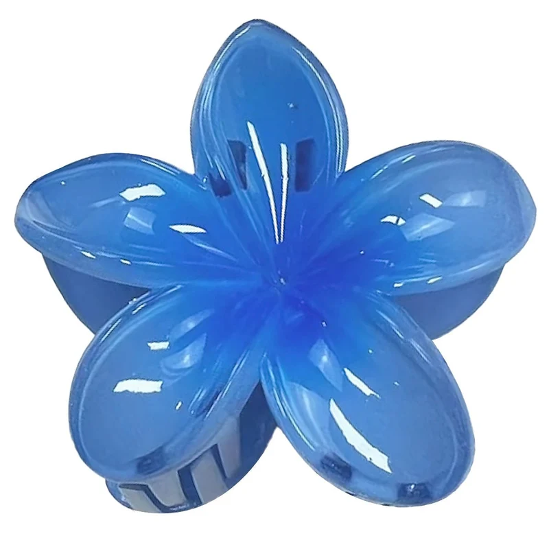 Haarspange SOHO Moana – Blau mit Blumen-Design