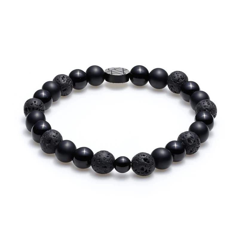 Sem Lewis 8mm Piccadilly South Kensington Armband SL220025 (Lengte: 16.50-17.50 cm)
